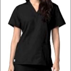 Adar Scrub top black size M